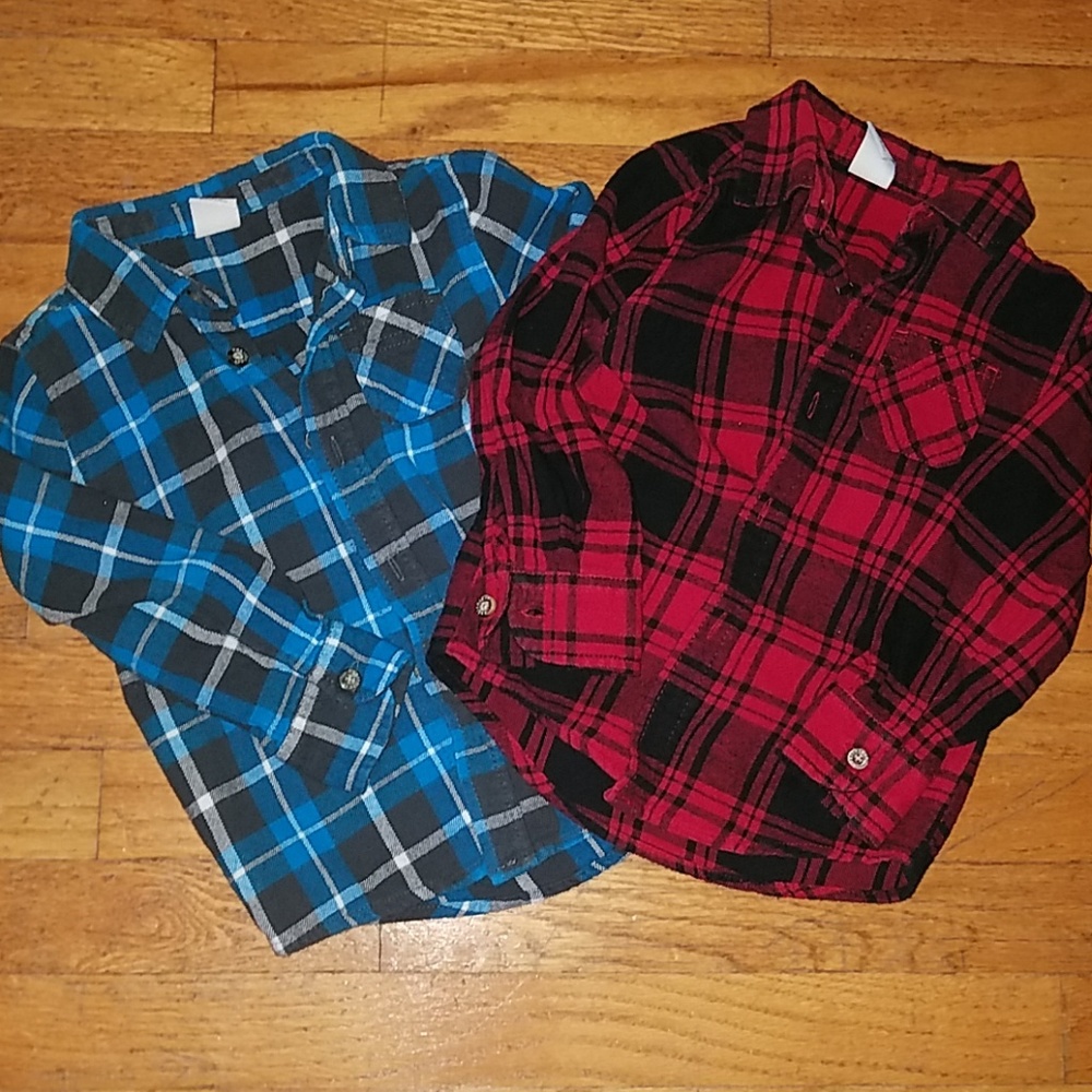 Boys flannel shirts